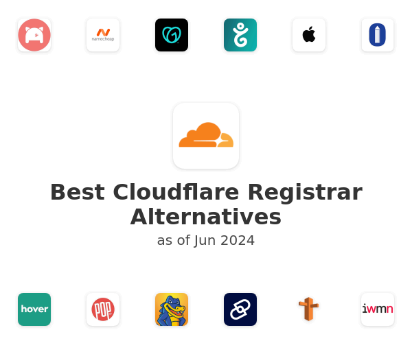 Best Cloudflare Registrar Alternatives