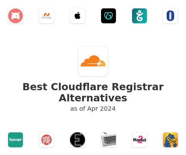 Best Cloudflare Registrar Alternatives
