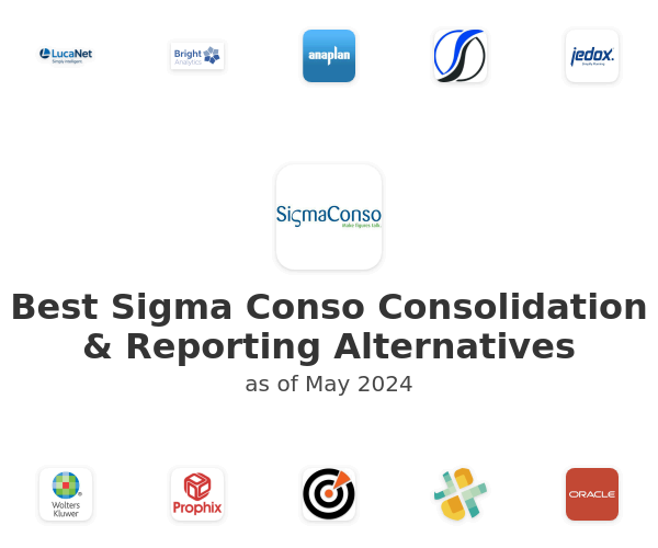 Best Sigma Conso Consolidation & Reporting Alternatives