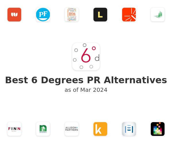 Best 6 Degrees PR Alternatives
