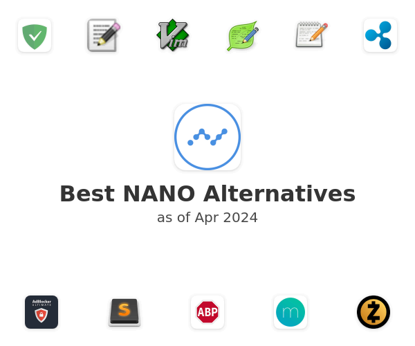 Best NANO Alternatives