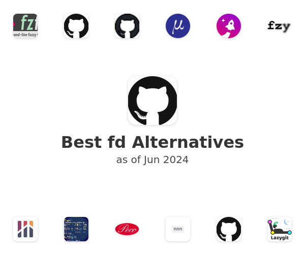 Best fd Alternatives