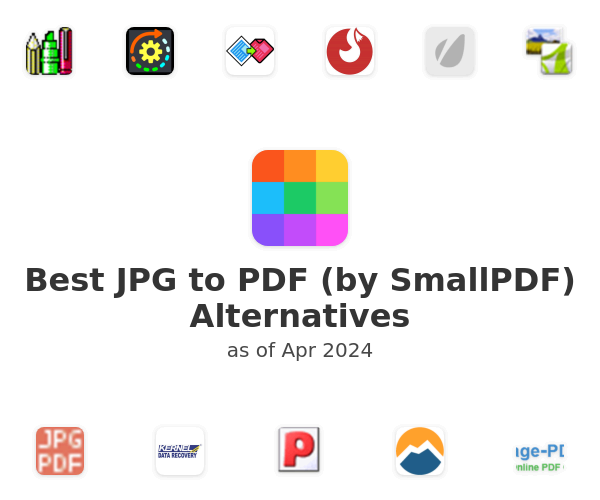 Best JPG to PDF (by SmallPDF) Alternatives