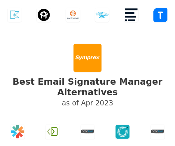 Best Email Signature Manager Alternatives