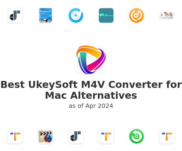 Best UkeySoft M4V Converter for Mac Alternatives