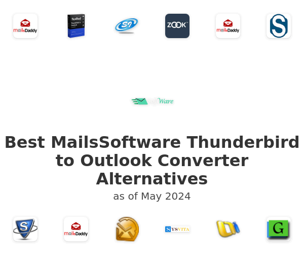 Best MailsSoftware Thunderbird to Outlook Converter Alternatives