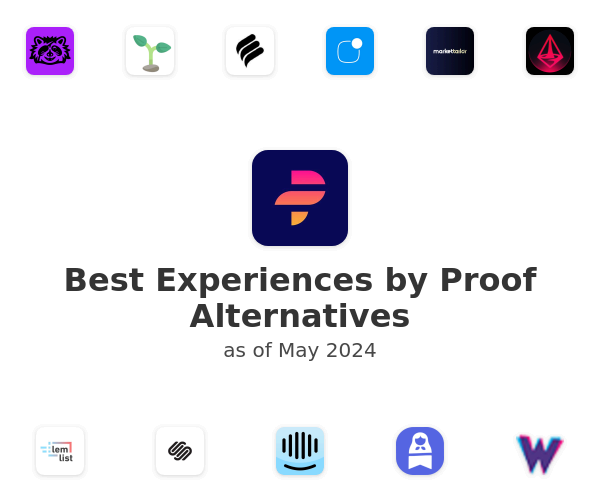 Best Experiences by Proof Alternatives