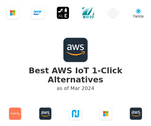 Best AWS IoT 1-Click Alternatives