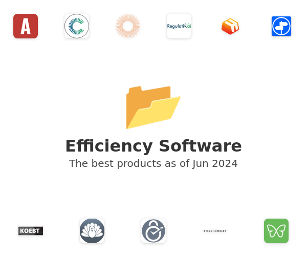 The best Efficiency products