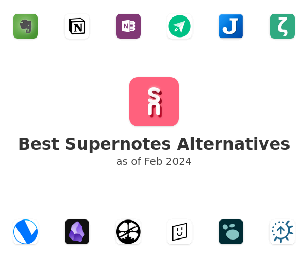 Best Supernotes Alternatives