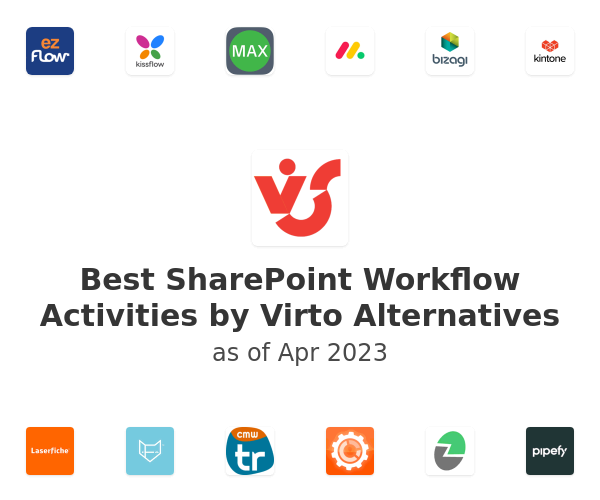 Best SharePoint Workflow Activities by Virto Alternatives
