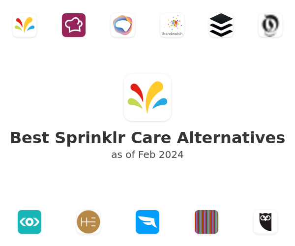 Best Sprinklr Care Alternatives