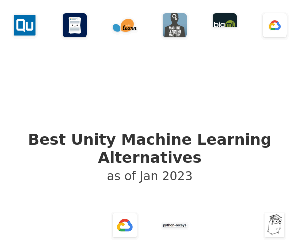 Best Unity Machine Learning Alternatives