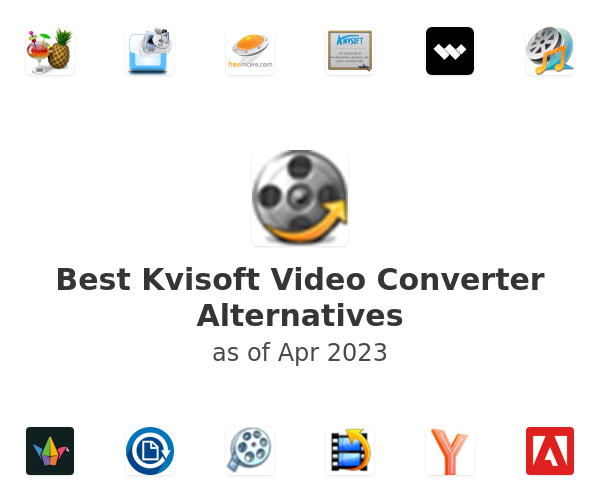 Best Kvisoft Video Converter Alternatives