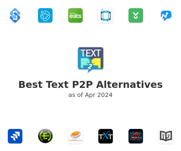 Best Text P2P Alternatives