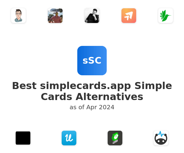 Best simplecards.app Simple Cards Alternatives