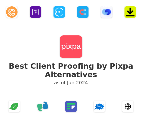 Best Client Proofing by Pixpa Alternatives