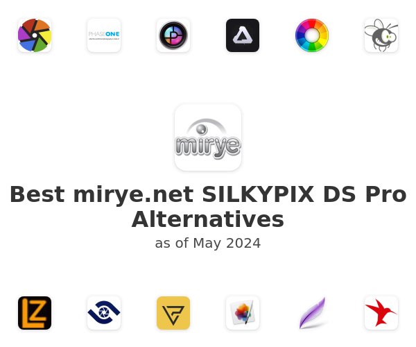 Best mirye.net SILKYPIX DS Pro Alternatives