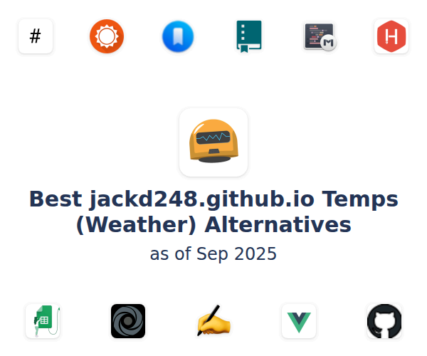 Best jackd248.github.io Temps (Weather) Alternatives