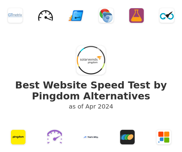 Best Website Speed Test by Pingdom Alternatives