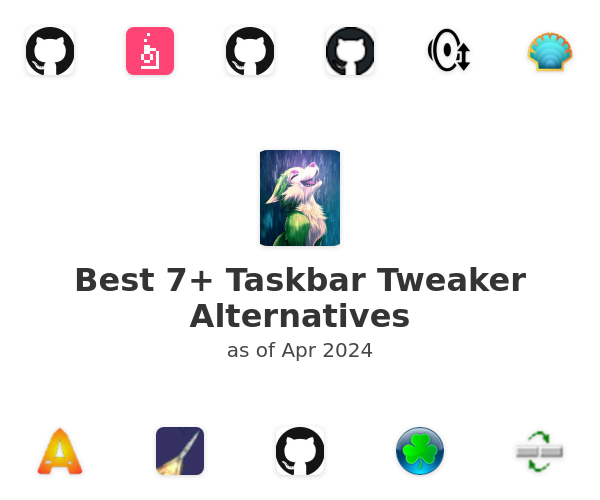 Best 7+ Taskbar Tweaker Alternatives