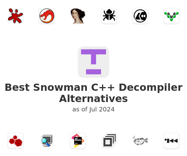 Best Snowman C++ Decompiler Alternatives