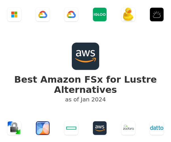 Best Amazon FSx for Lustre Alternatives