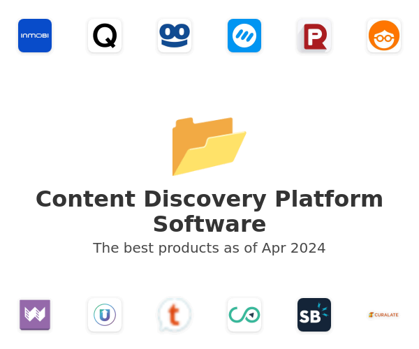 The best Content Discovery Platform products
