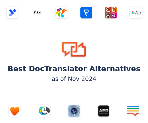 Best DocTranslator Alternatives