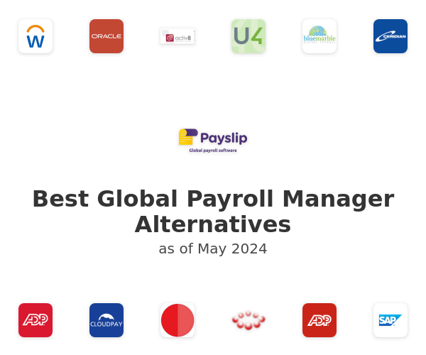 Best Global Payroll Manager Alternatives