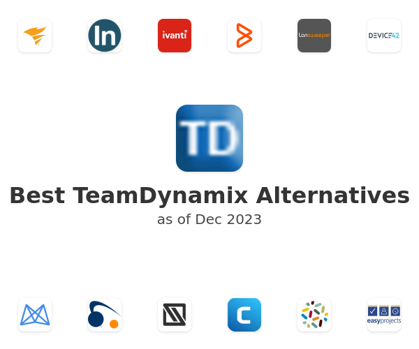 Best TeamDynamix Alternatives