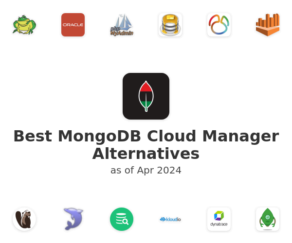 Best MongoDB Cloud Manager Alternatives