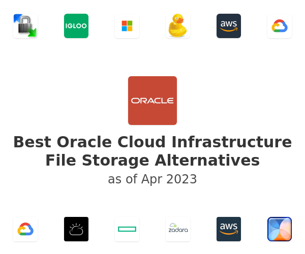 Best Oracle Cloud Infrastructure File Storage Alternatives