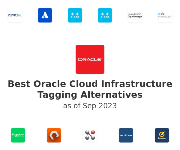 Best Oracle Cloud Infrastructure Tagging Alternatives