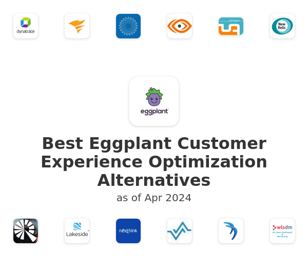 Best Eggplant Customer Experience Optimization Alternatives