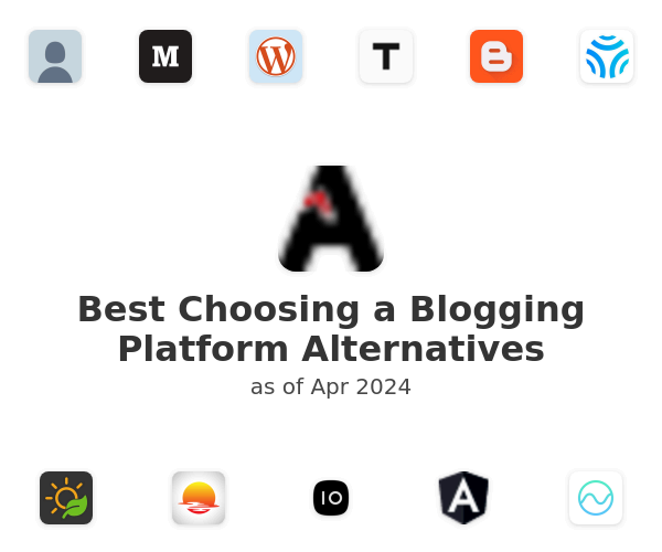 Best Choosing a Blogging Platform Alternatives