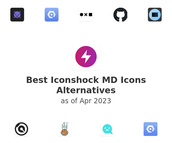 Best Iconshock MD Icons Alternatives