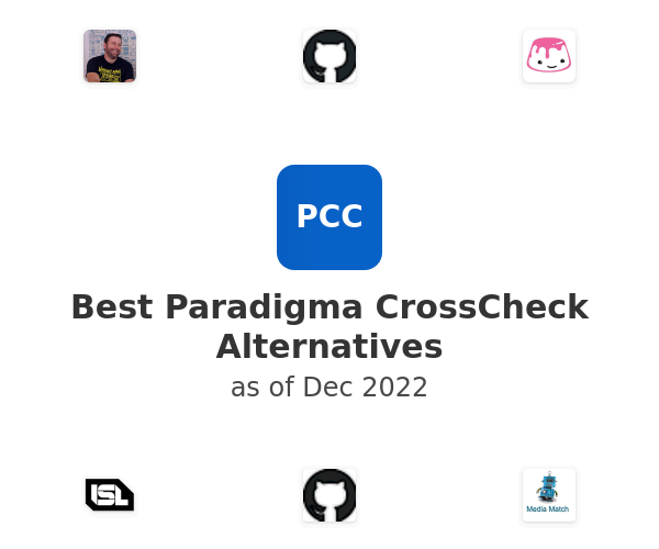 Best Paradigma CrossCheck Alternatives