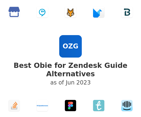 Best Obie for Zendesk Guide Alternatives