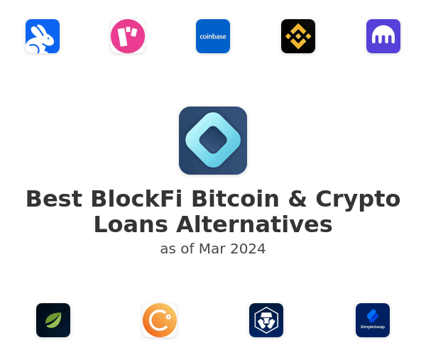Best BlockFi Bitcoin & Crypto Loans Alternatives