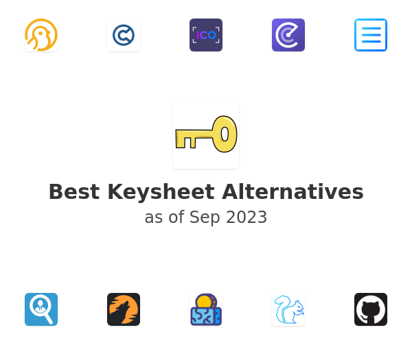 Best Keysheet Alternatives