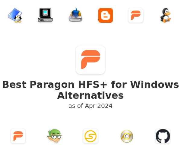 Best Paragon HFS+ for Windows Alternatives