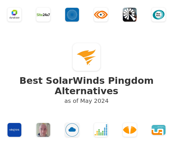Best SolarWinds Pingdom Alternatives