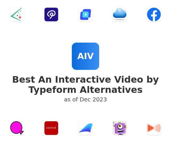 Best An Interactive Video by Typeform Alternatives