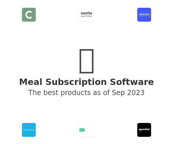 The best Meal Subscription products