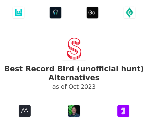 Best Record Bird (unofficial hunt) Alternatives