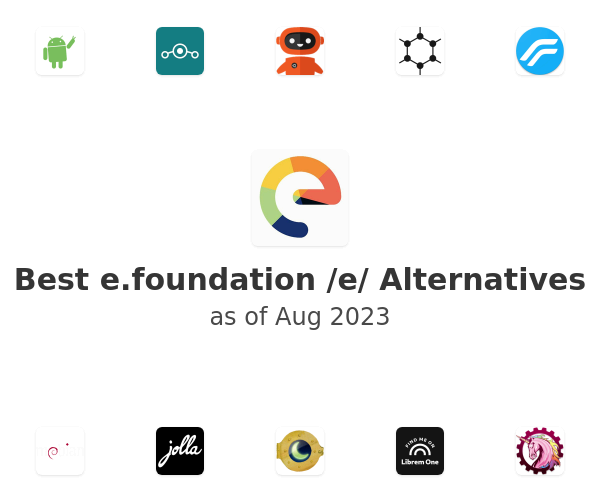 Best e.foundation /e/ Alternatives