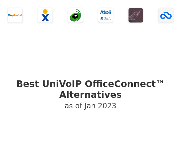 Best UniVoIP OfficeConnect™ Alternatives