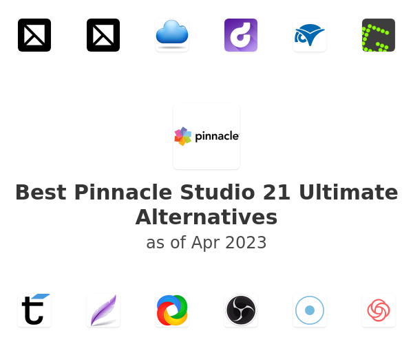 Best Pinnacle Studio 21 Ultimate Alternatives