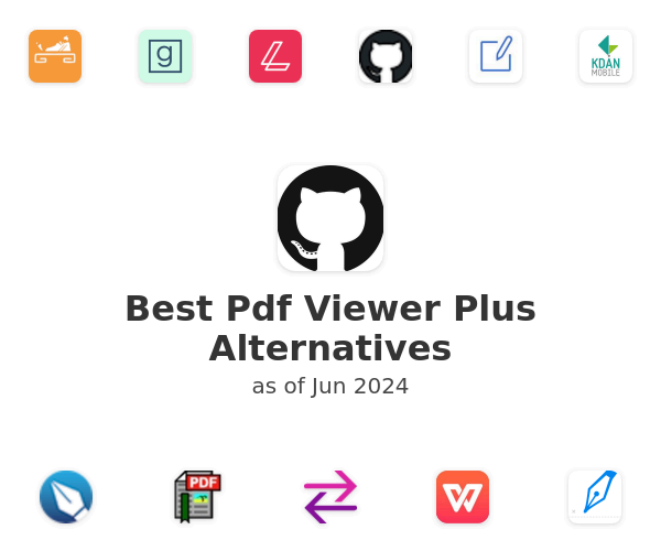 Best Pdf Viewer Plus Alternatives